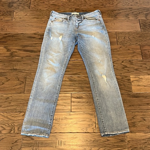 Madewell Slim Boyjean Mid Rise Size 26 - Picture 1 of 16